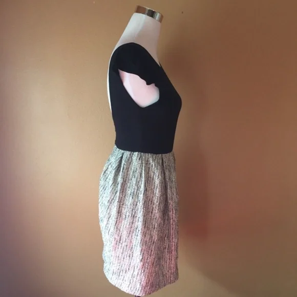 Alice+Olivia Black MetallicTweed Andrea Valentine‎